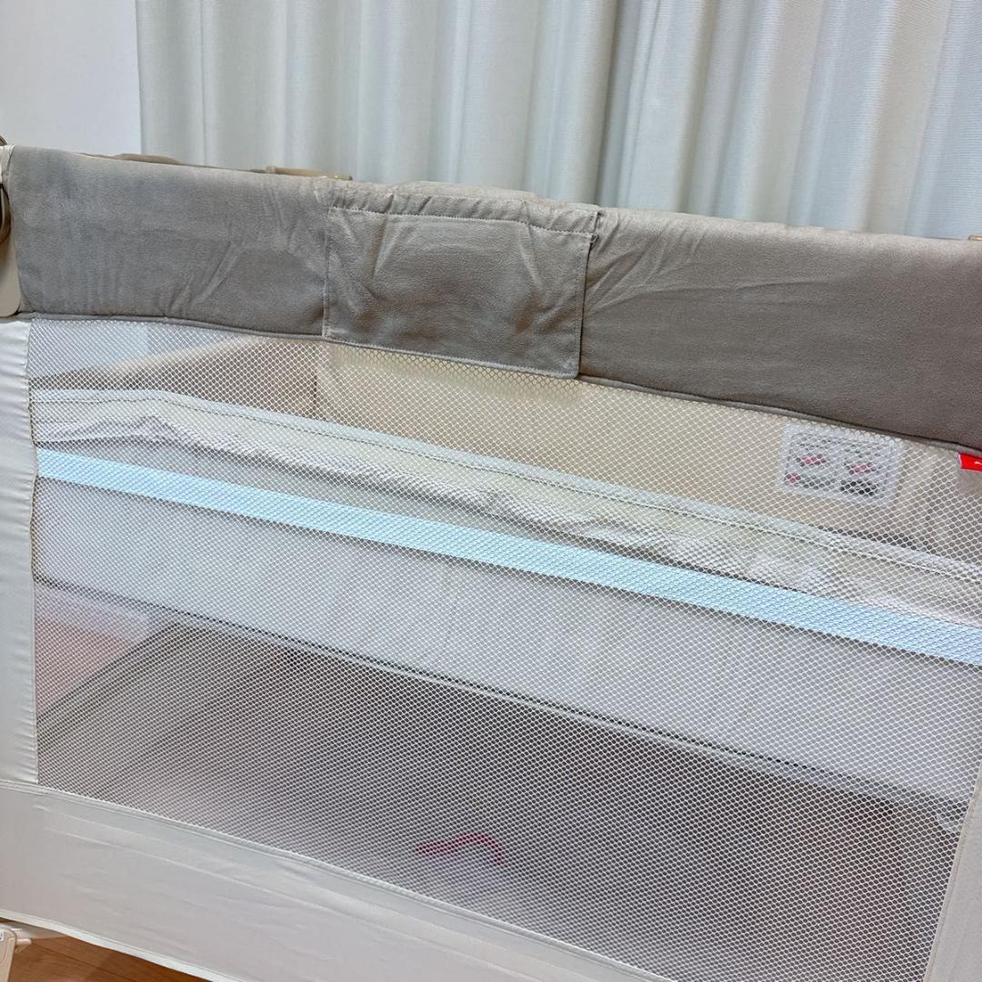 Aprica ココネルエアープラス ベビーベッド ほぼ未使用 シュークリーム