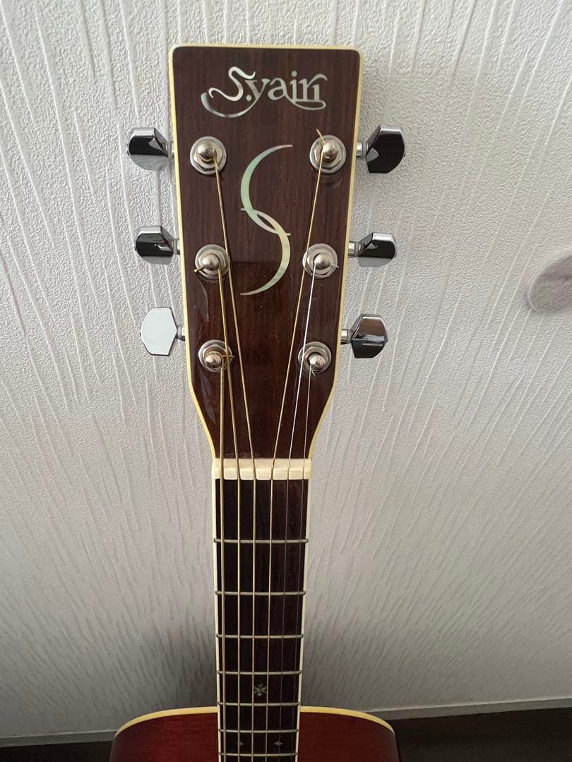 傷なし・ケース付きSyaff アコースティックギター スプルース