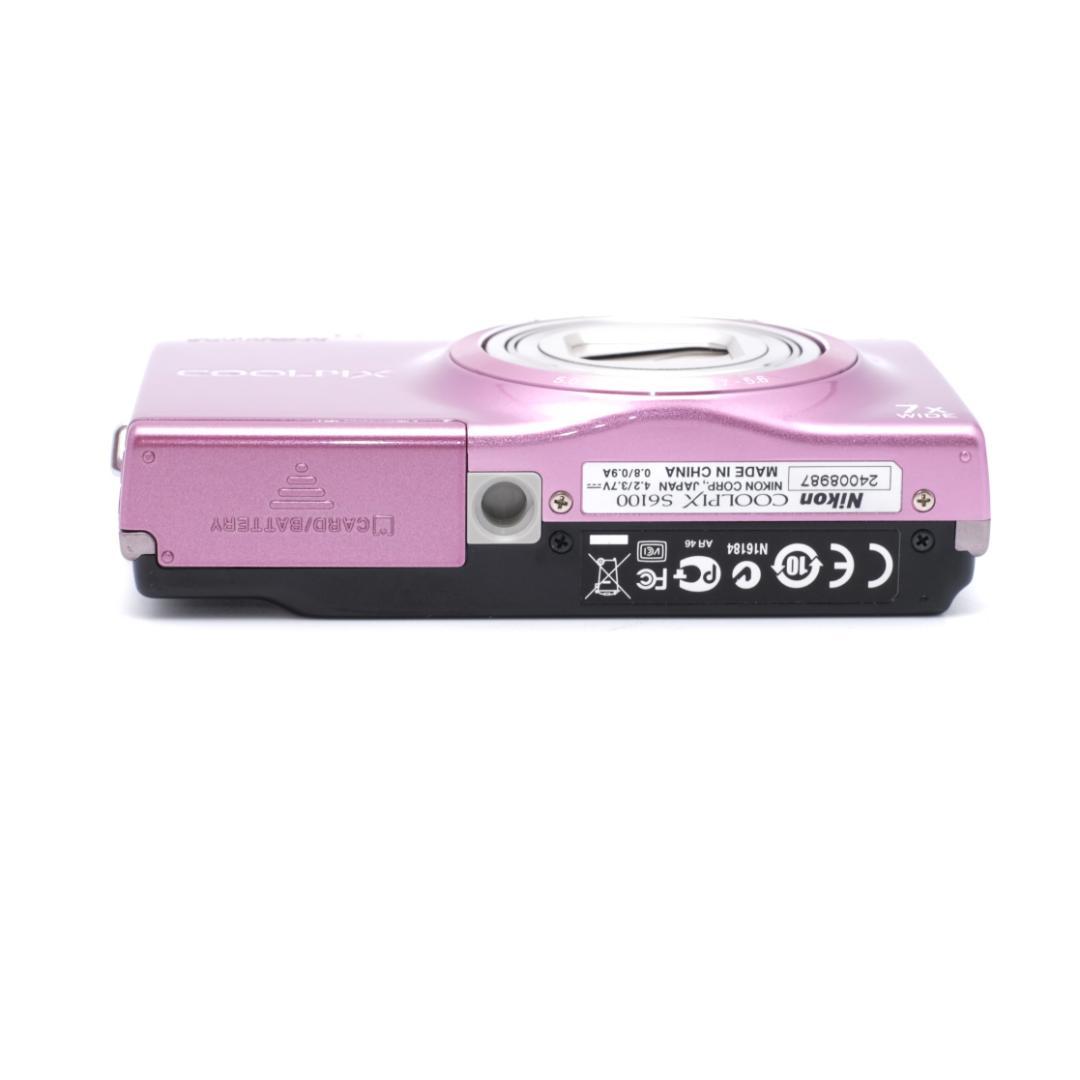 ❤️大人気　Nikon ニコン COOLPIX S6100 ピンク デジカメ
