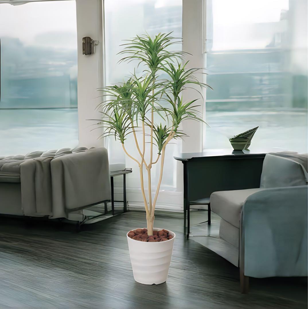 光触媒　人工観葉植物　ウォールグリーン　フェイクグリーン　ユッカ1.6