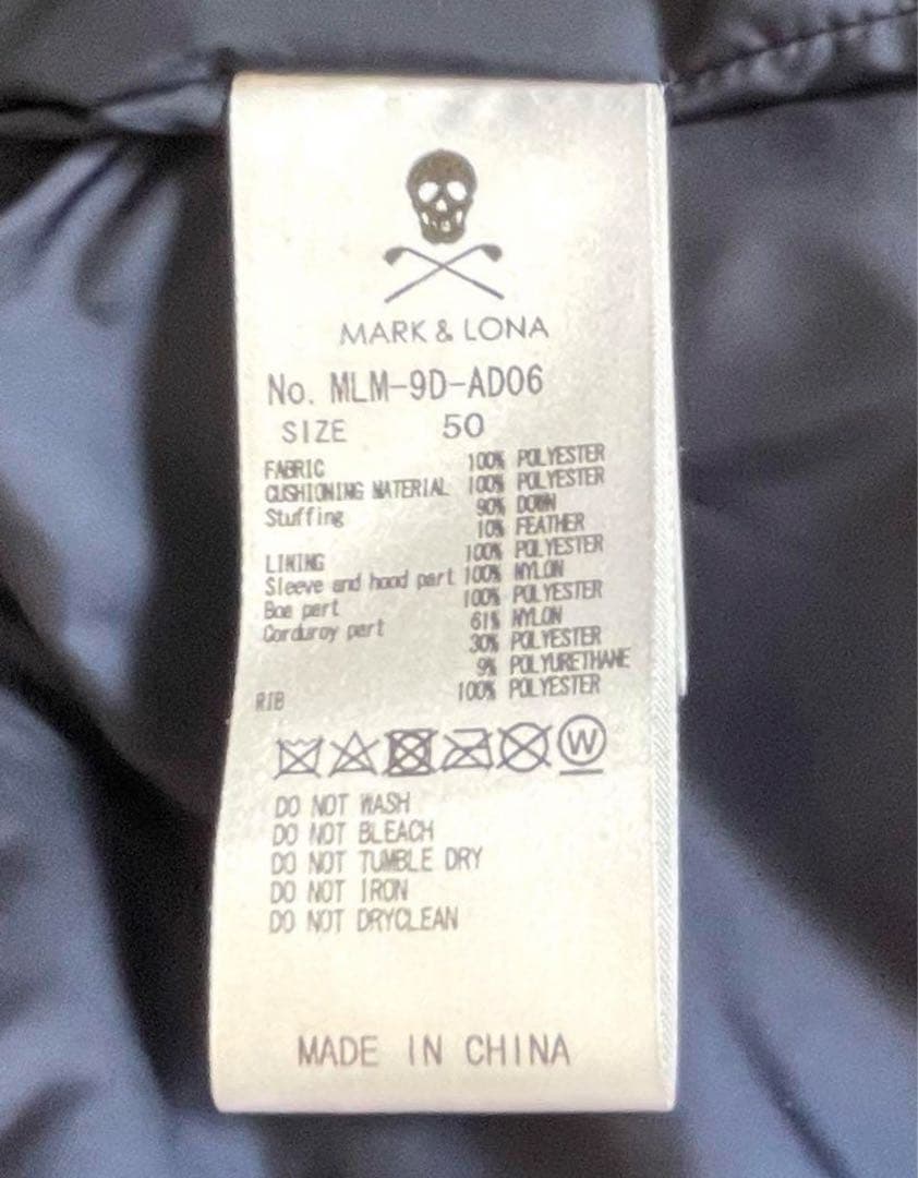 マークアンドロナ ゴルフブルゾンジャケット メンズサイズ50(XL)