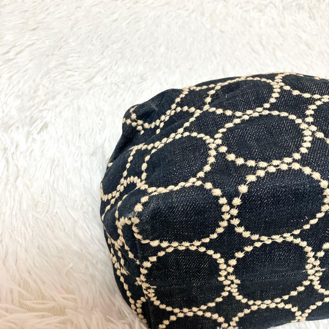 美品✨ミナペルホネン　tambourine タンバリン　マフィンバッグ　レザー