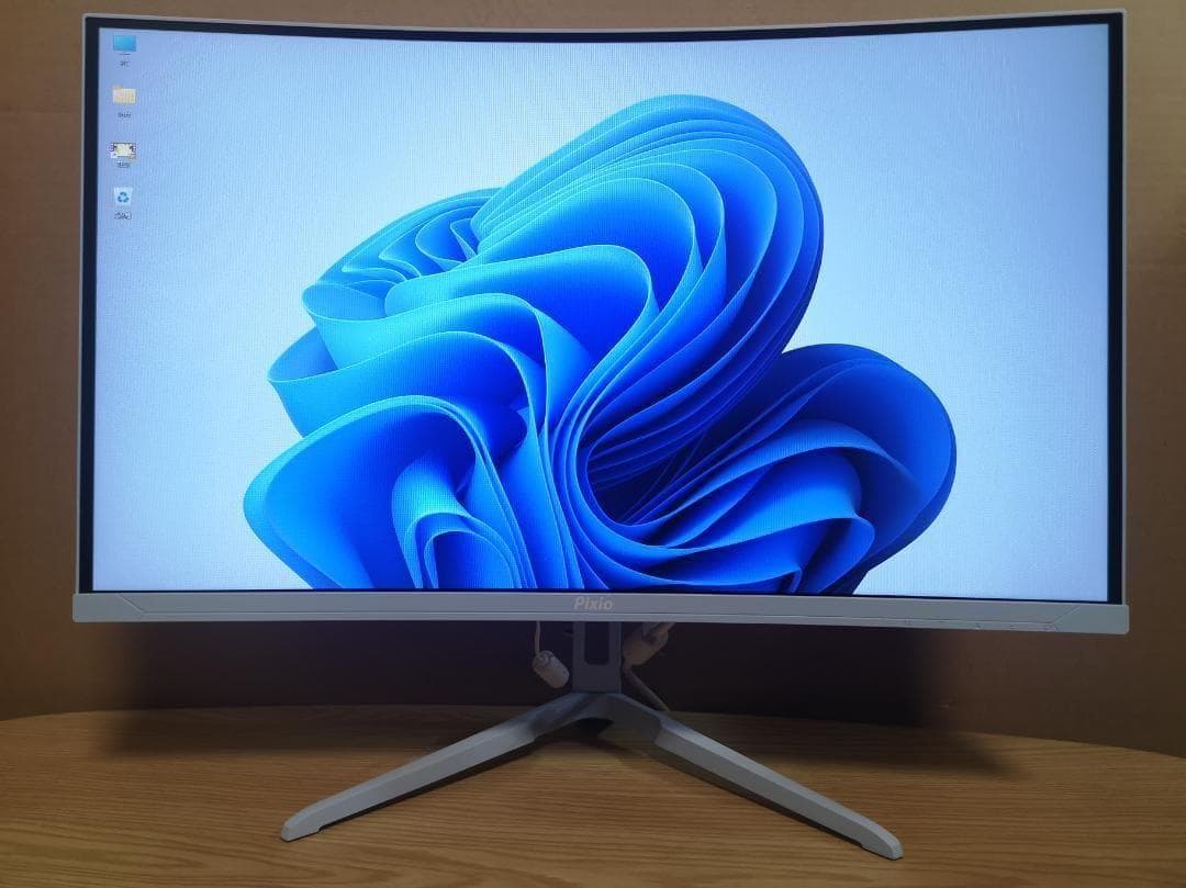 PXC248 Wave 湾曲ゲーミングモニター 23.8型 200Hz 美品