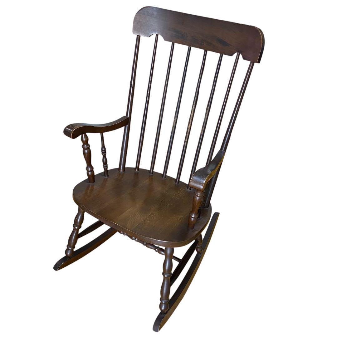 【美品】 飛騨家具 ロッキングチェア 送料込み