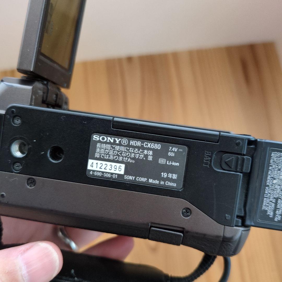 SONY ソニー HDR-CX680 ホワイト 2019年製