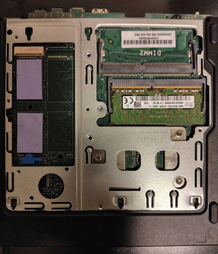 ミニPC Lenovo ThinkCentre M720q i5-8500T