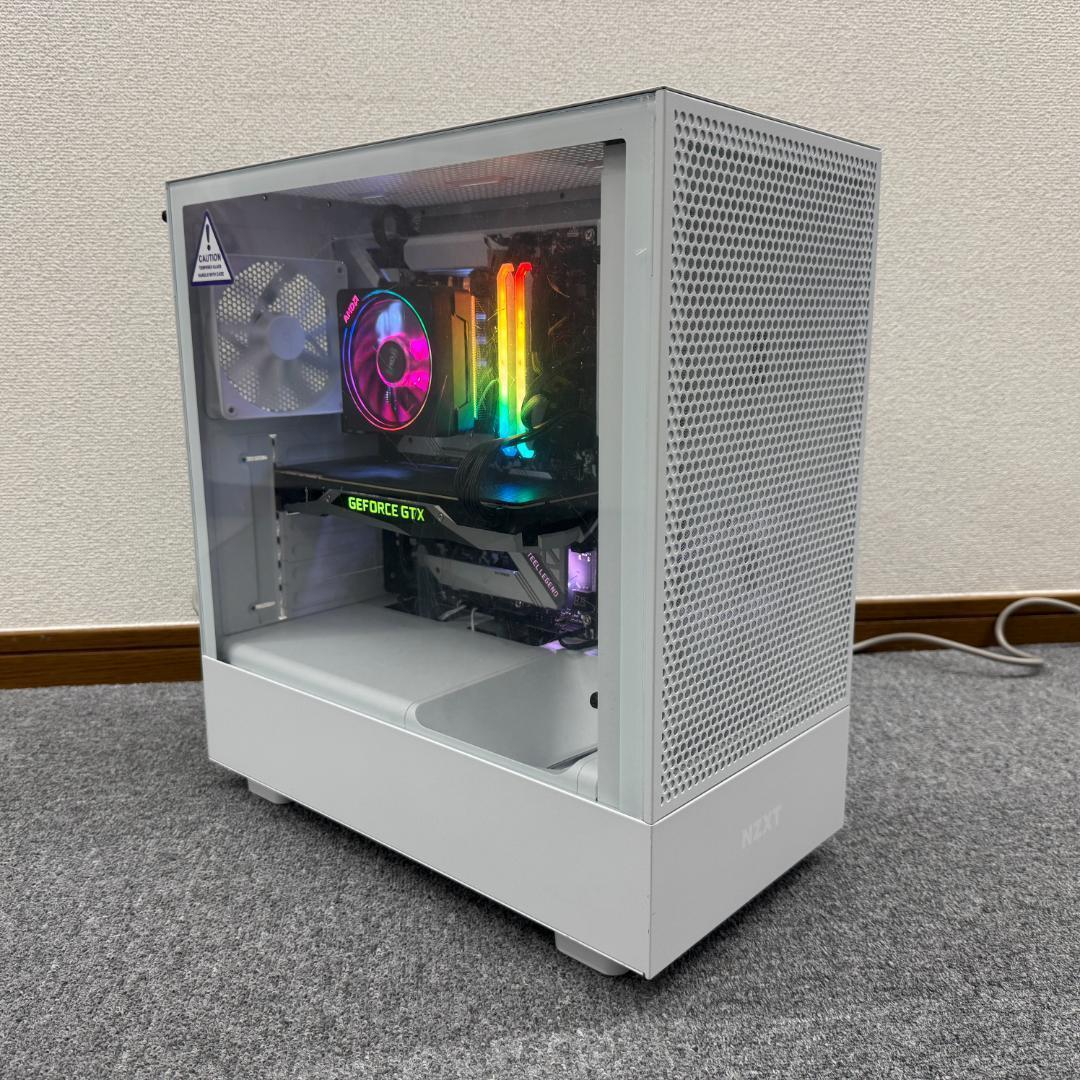 【白い高性能ゲーミングPC】Ryzen 7 GTX1080 16GB NVMe✨