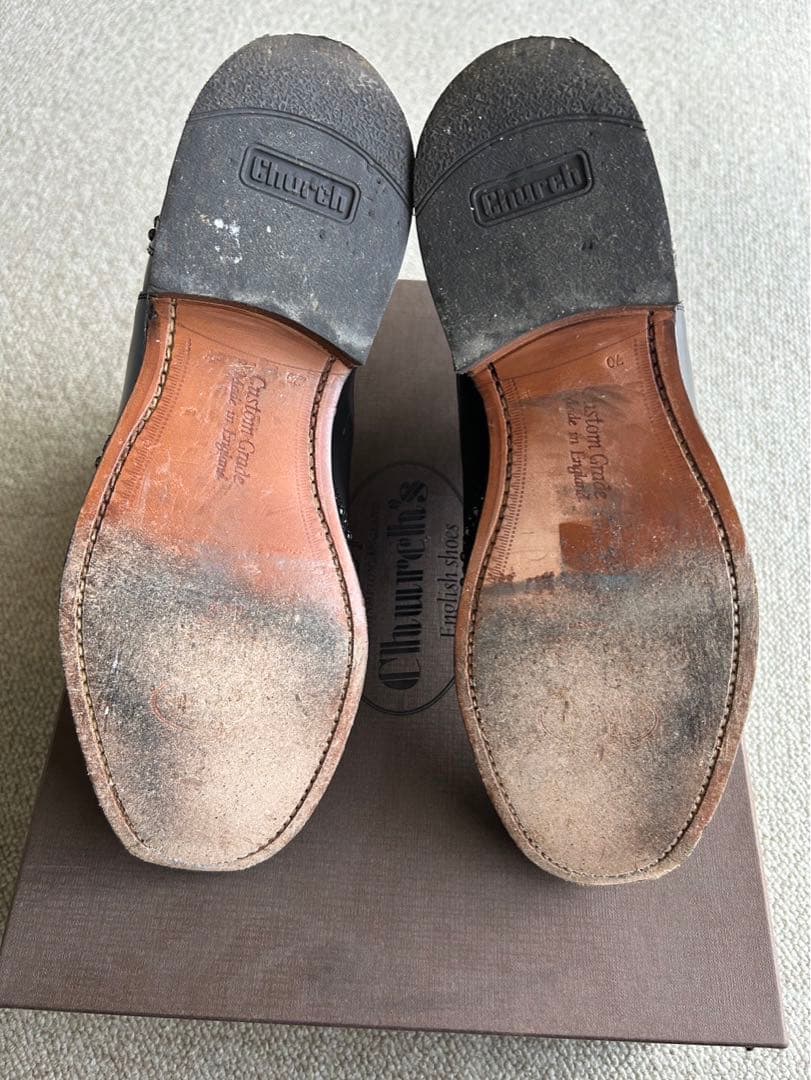 Church's チャーチ スタッズ サイドゴアブーツ