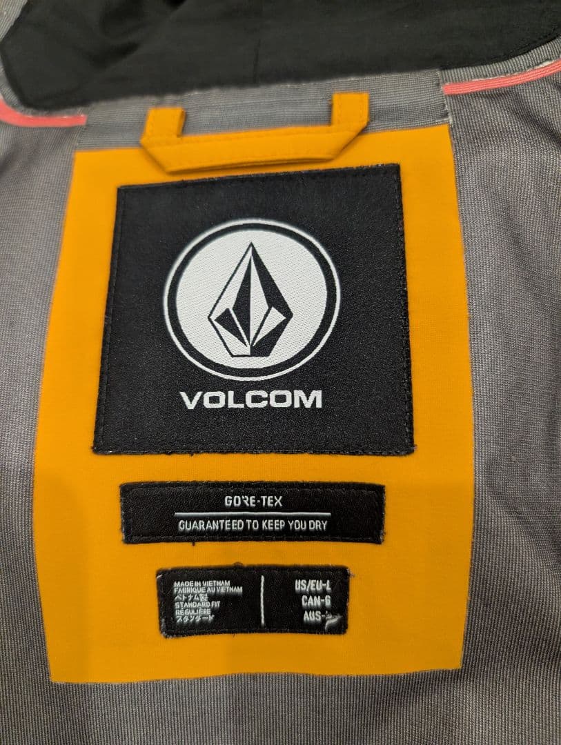 VOLCOM GUIDE 3L GORE-TEX ゴールド サイズL