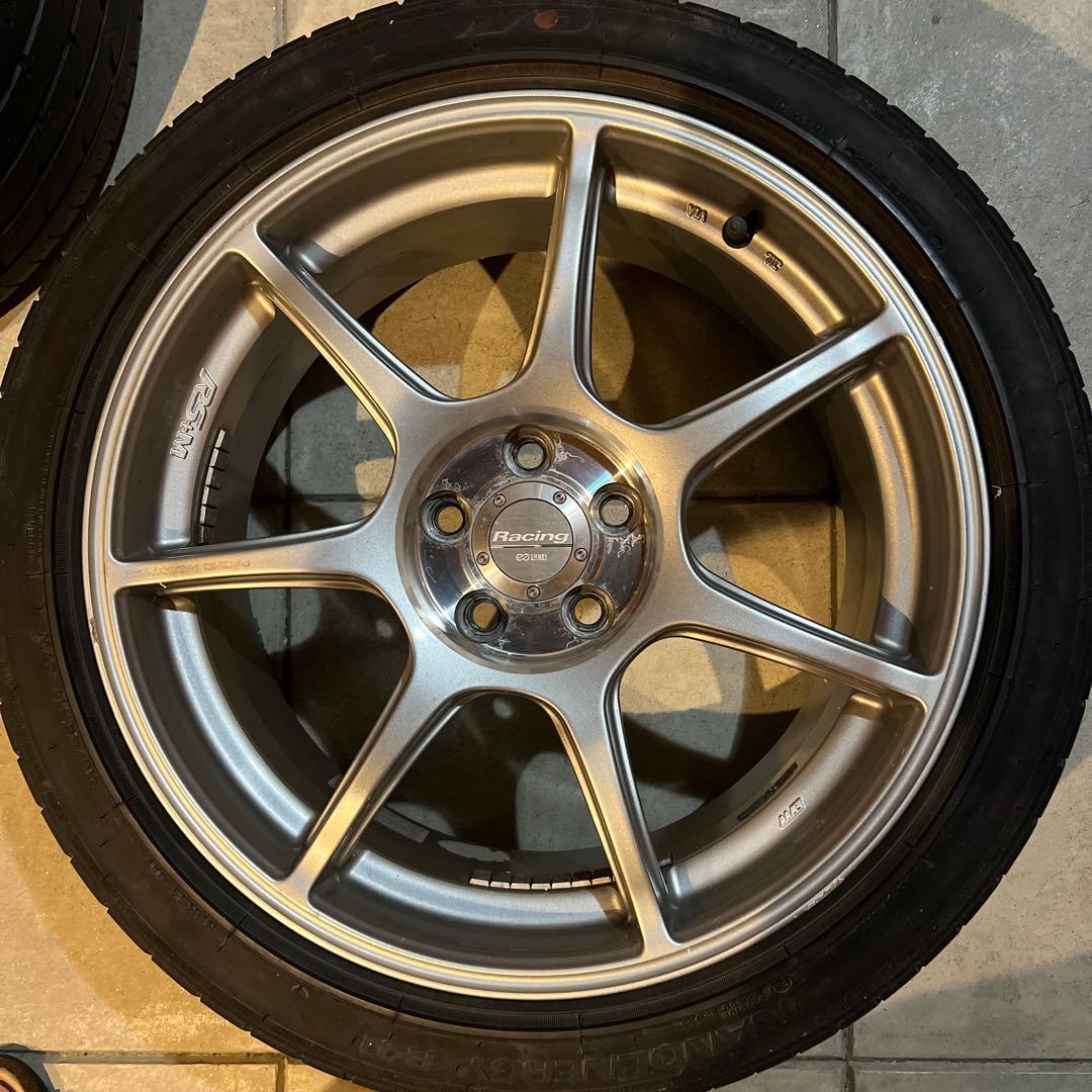 Enkei Racing 17インチタイヤホイールセット ③