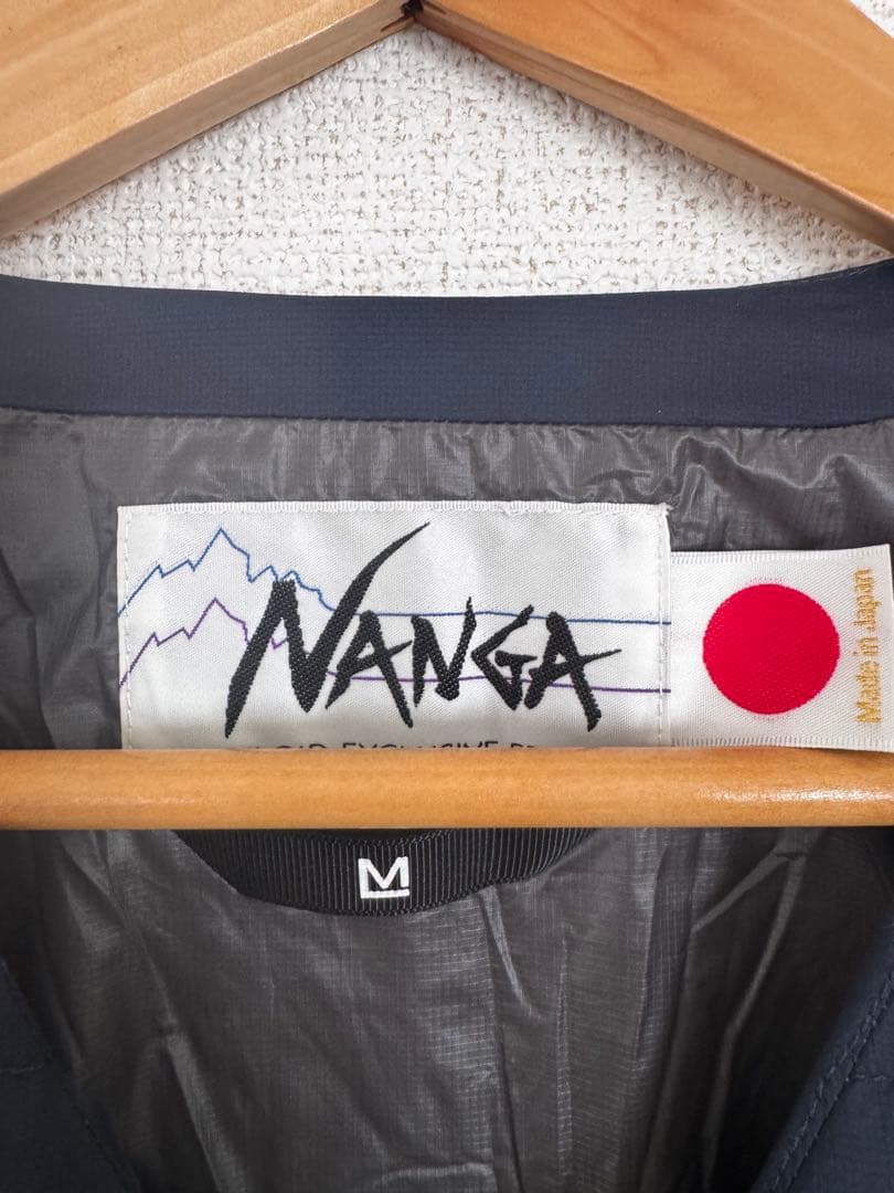 NANGA WHITE LABEL ダウンカーディガン