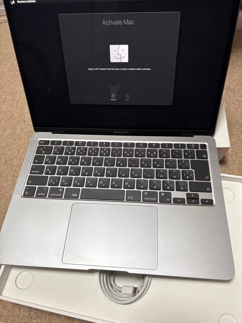 MacBook Air M1 13.3インチ メモリ16GB/SSD512GB