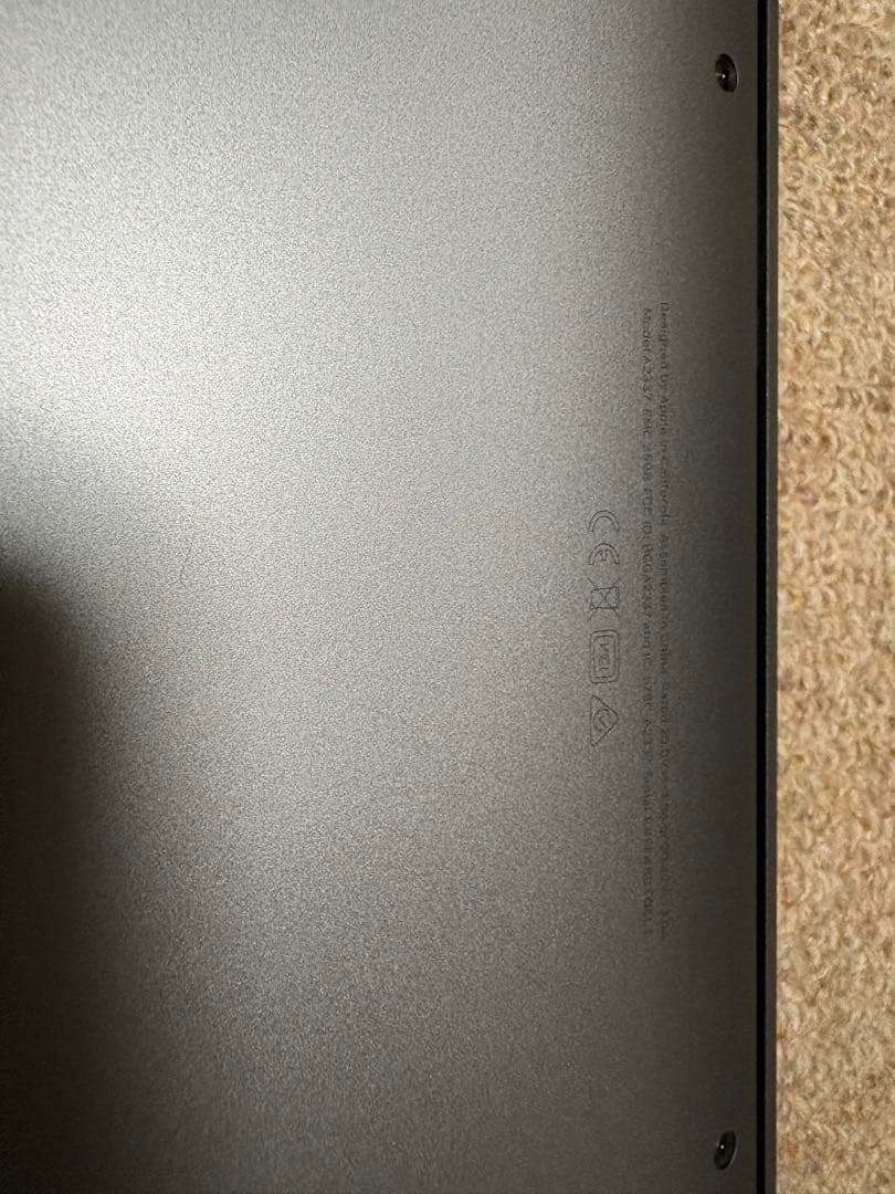 MacBook Air M1 13.3インチ メモリ16GB/SSD512GB