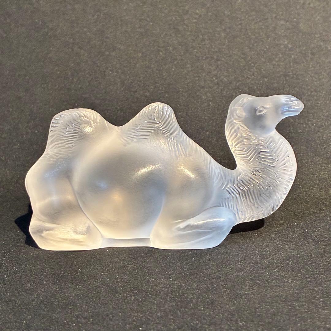 LALIQUEクリスタルガラス製 キャメル ラクダ