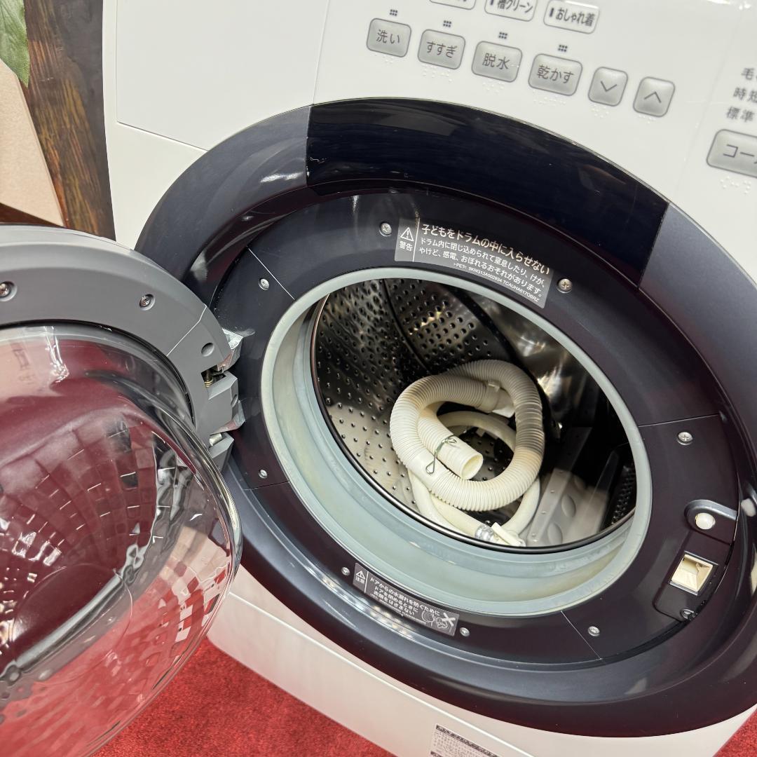 東京23区送料無料　美品シャープドラム分解清掃済み　7/3.5㎏2019年製