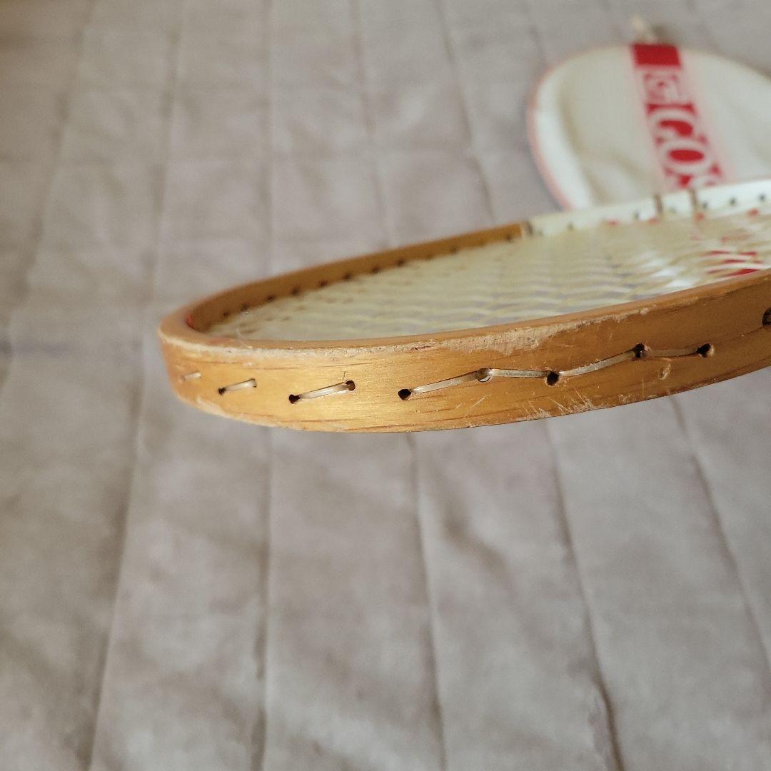 GOSEN テニスラケット カバー付き　ラケット昭和レトロ　アンティークラケット