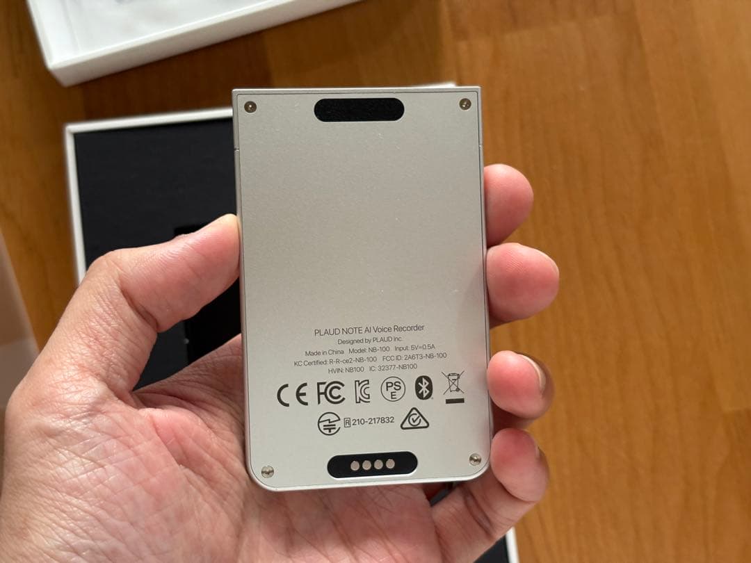 PLAUD NOTE シルバー 64GB