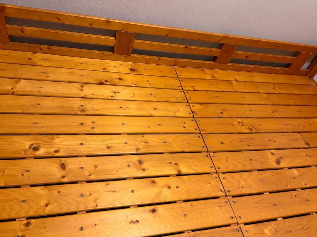 木製シングルベッドフレーム