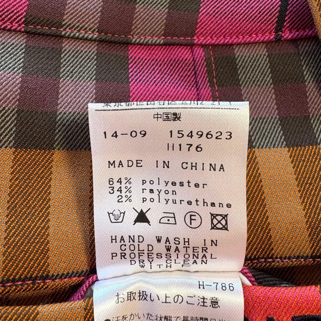 新品未使用品✨パーリーゲイツ S 0 ピンクベース ロゴ刺繍 ゴルフ スカート