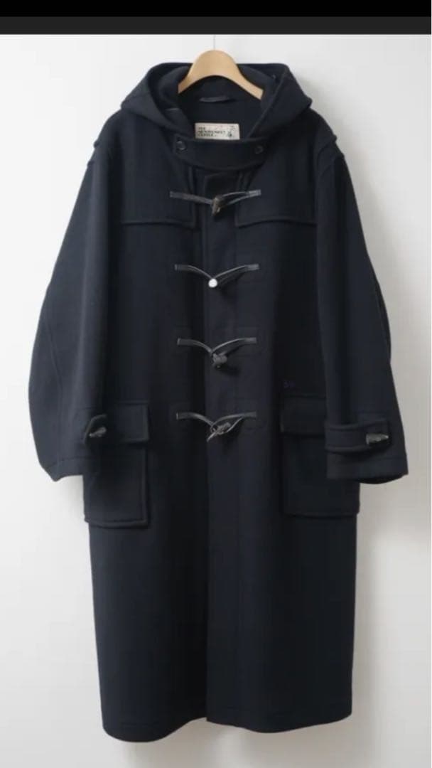 【MONTGOMERY モンゴメリー】Kennington ダッフルコート　黒