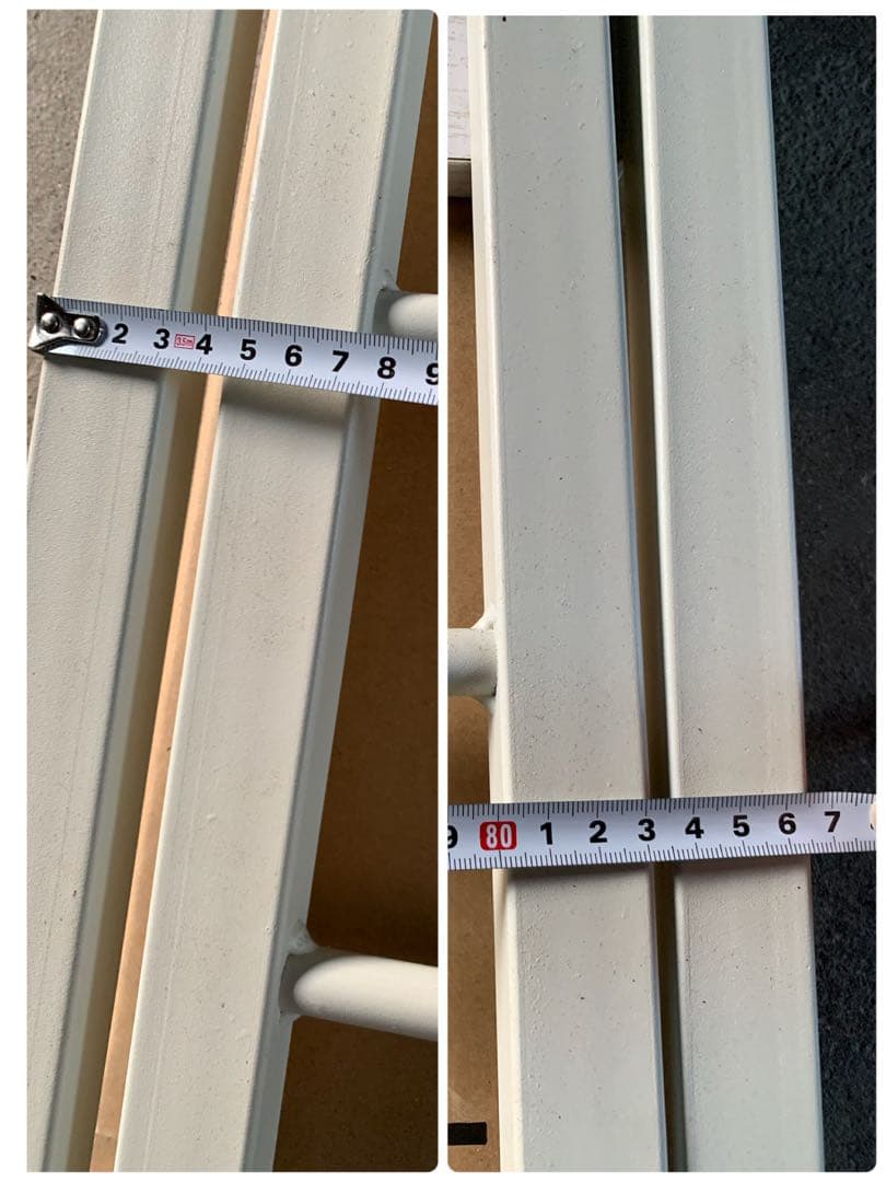 たのメル便　ホワイト折りたたみパソコンデスク 上段棚付き