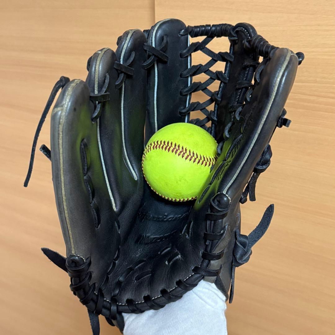 ミズノ ビューリーグ プロフェッショナル 左投げ 外野手向け 少年軟式用