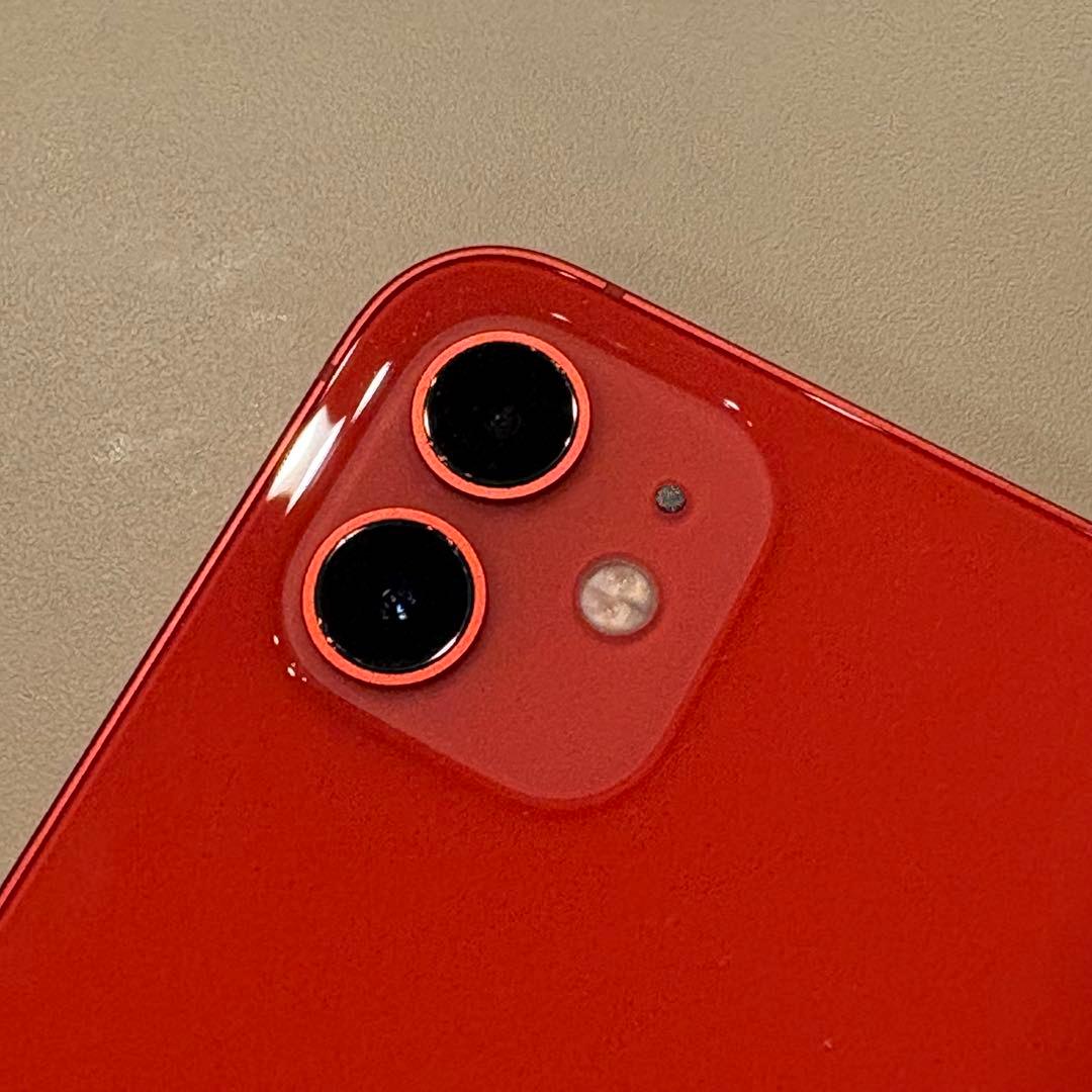 【美品】iPhone 12 64GB 本体のみ　SIMフリー　RED