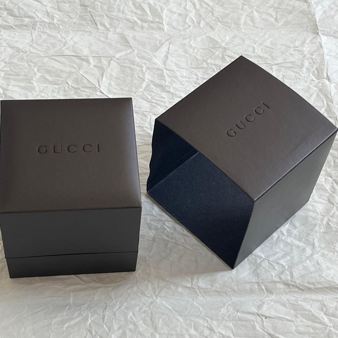 ⭐︎GUCCI グッチ バングルウォッチ⭐︎シルバー ブラック文字盤 箱有り