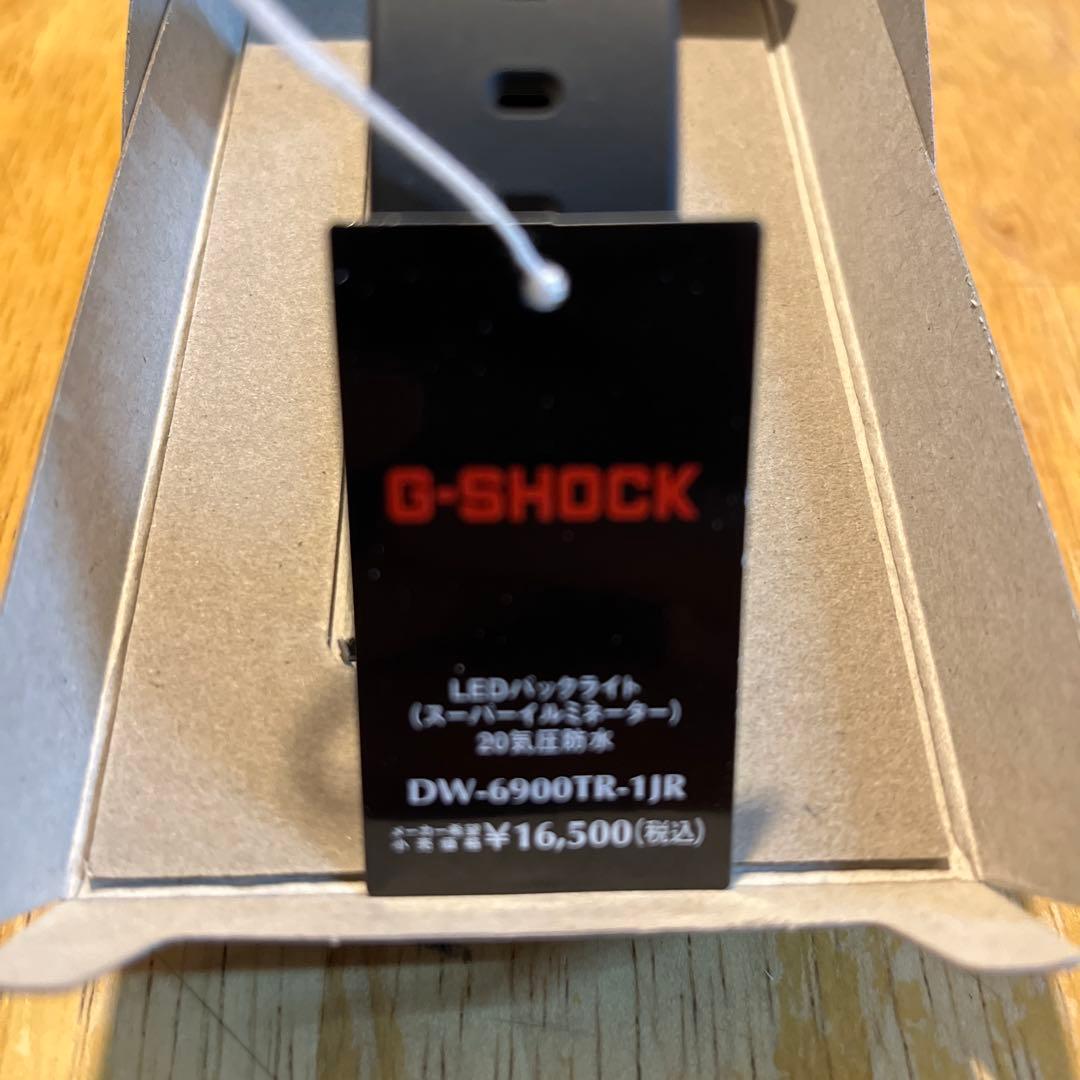 国内正規品 新品 G-SHOCK DW-6900TR-1JR タグ付