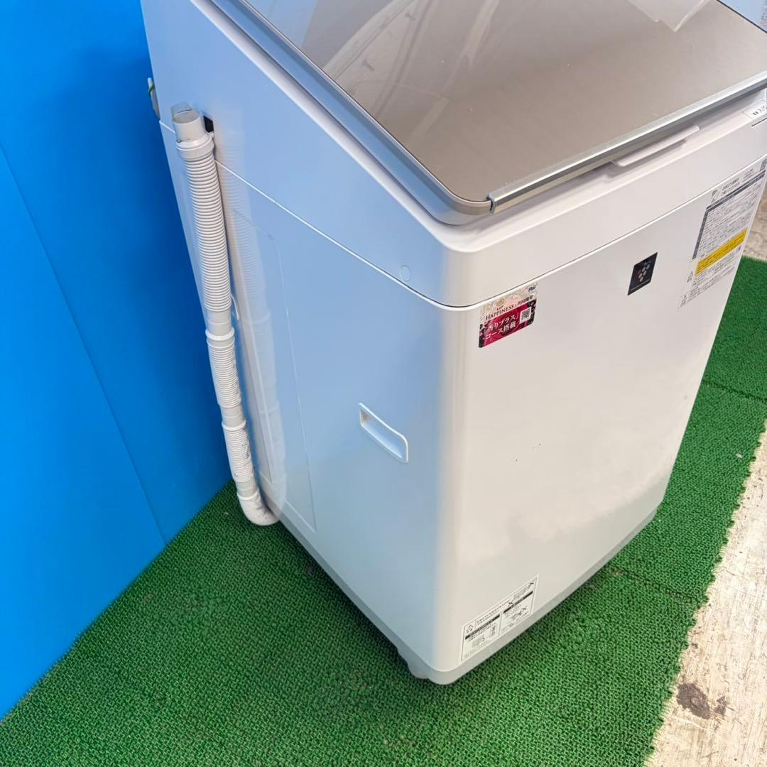 744 SHARP 洗濯機　乾燥機能付き　容量11キロ　乾燥6キロ　6ヶ月保証付