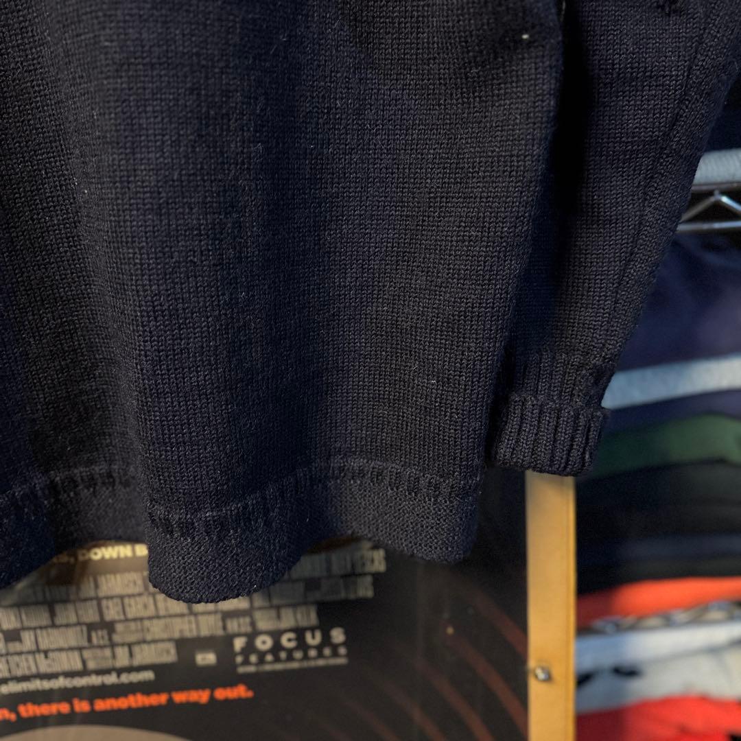 上質 Le Tricoteur ガーンジーセーター カーディガンスタイル