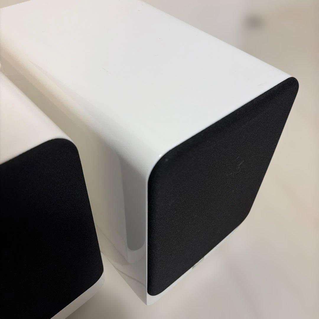 Q Acoustics 2020i スピーカー　ホワイト　傷アリ