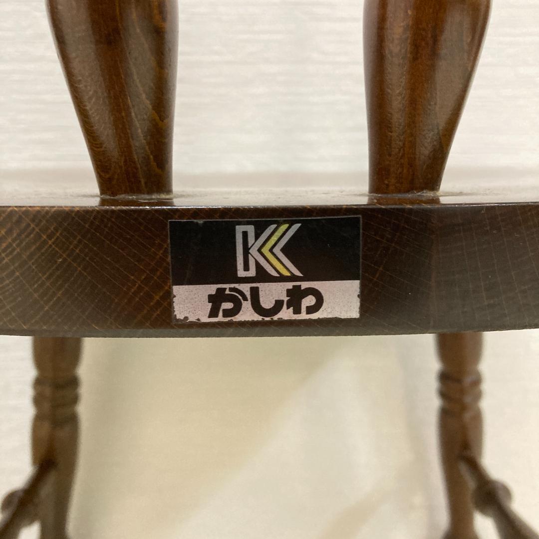 【柏木工】ダイニングチェア　 ウィンザーチェア 木製　椅子　２脚セット