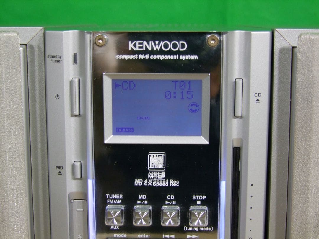 KENWOOD / RD-ES3MD （CD/MDコンポ）　◎動作確認済み