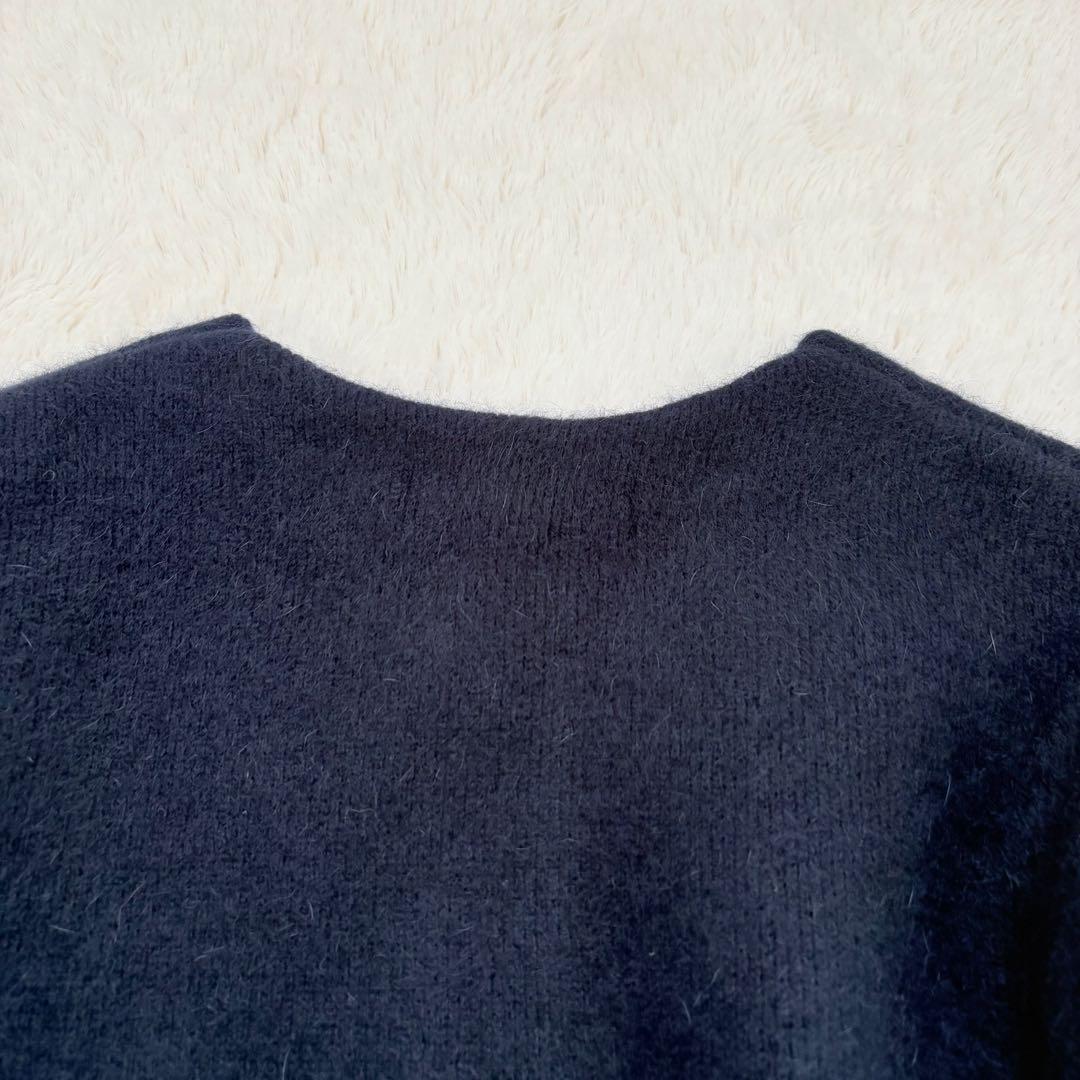 美品✨24AW✨ナノユニバース　ウォッシャブルフォックスリバーニットジャケット