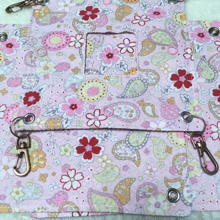 モモンガハウス(ペイズリー・花柄) 夏仕様  涼しい夏生地を使用❗️