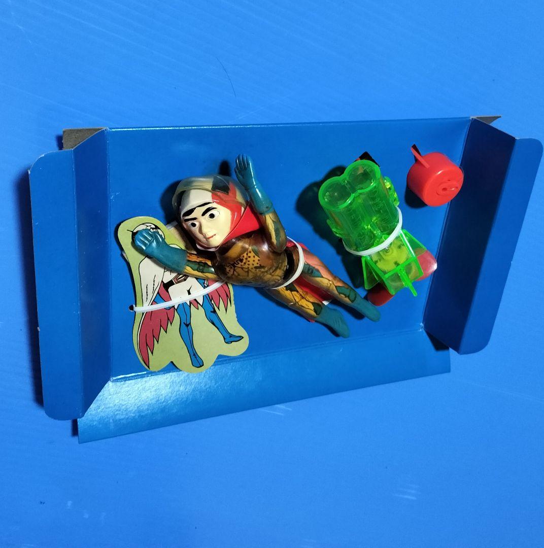 ポピー《空飛ぶガッチャマン》ウルトラレア【電動スケルトンソフビ】約15cm未使用