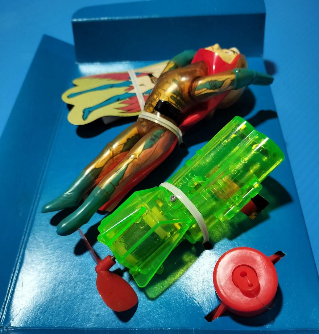 ポピー《空飛ぶガッチャマン》ウルトラレア【電動スケルトンソフビ】約15cm未使用