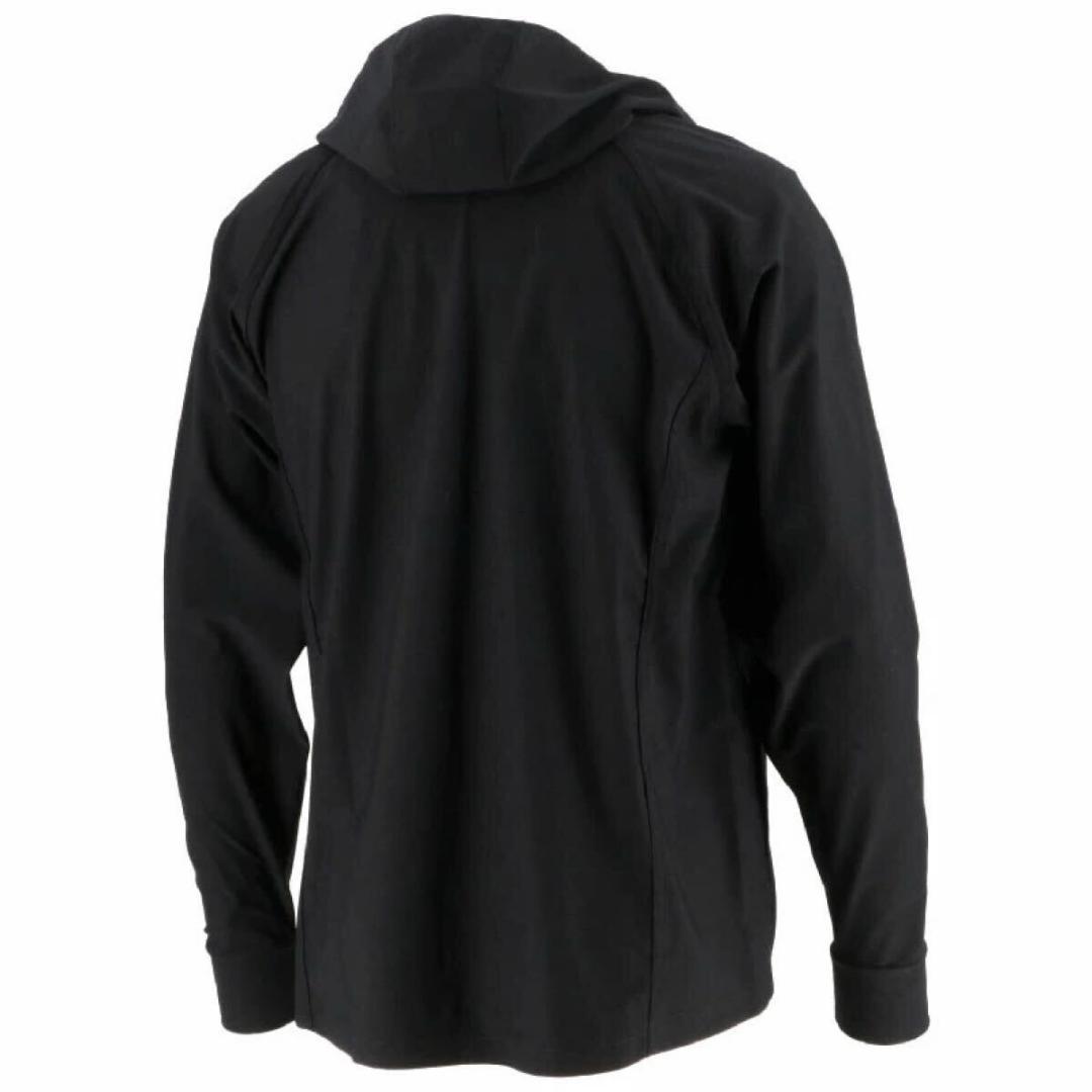 新品63794 Mサイズアディダス フード付きサウナスーツ上下セットブラック 黒