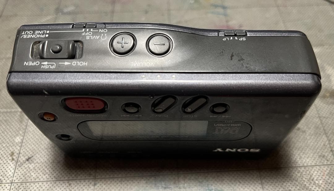 sony datウォークマン TCD-D7【ジャンク】