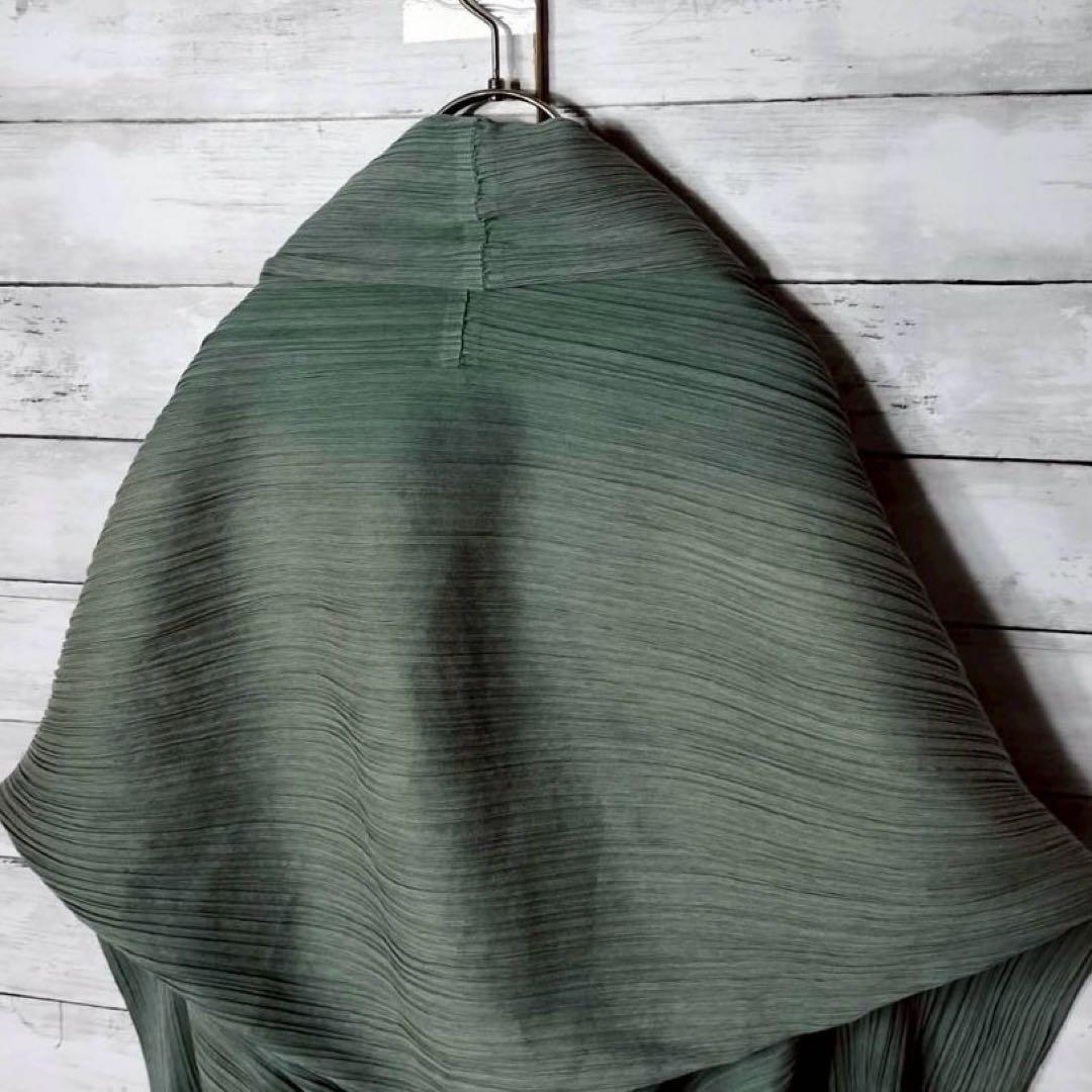 プリーツプリーズ イッセイミヤケ 変形カーディガン ジャケット ミドル丈