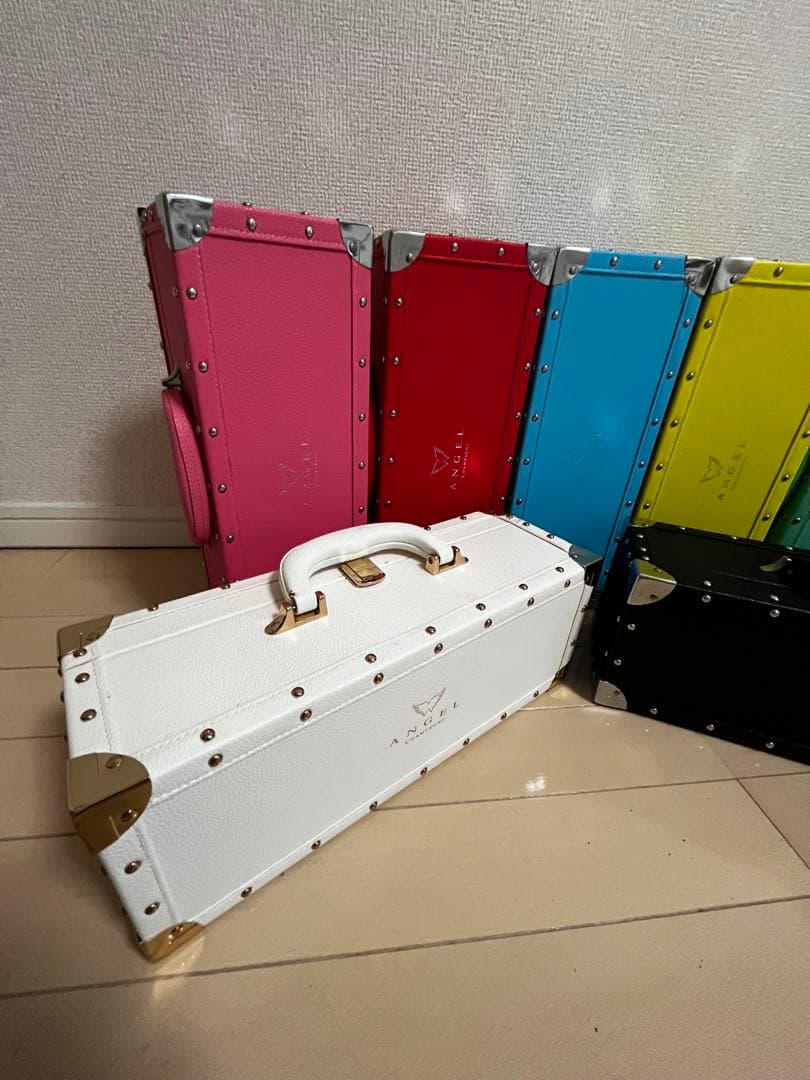 ANGEL シャンパントランク型収納ボックス 7色セット