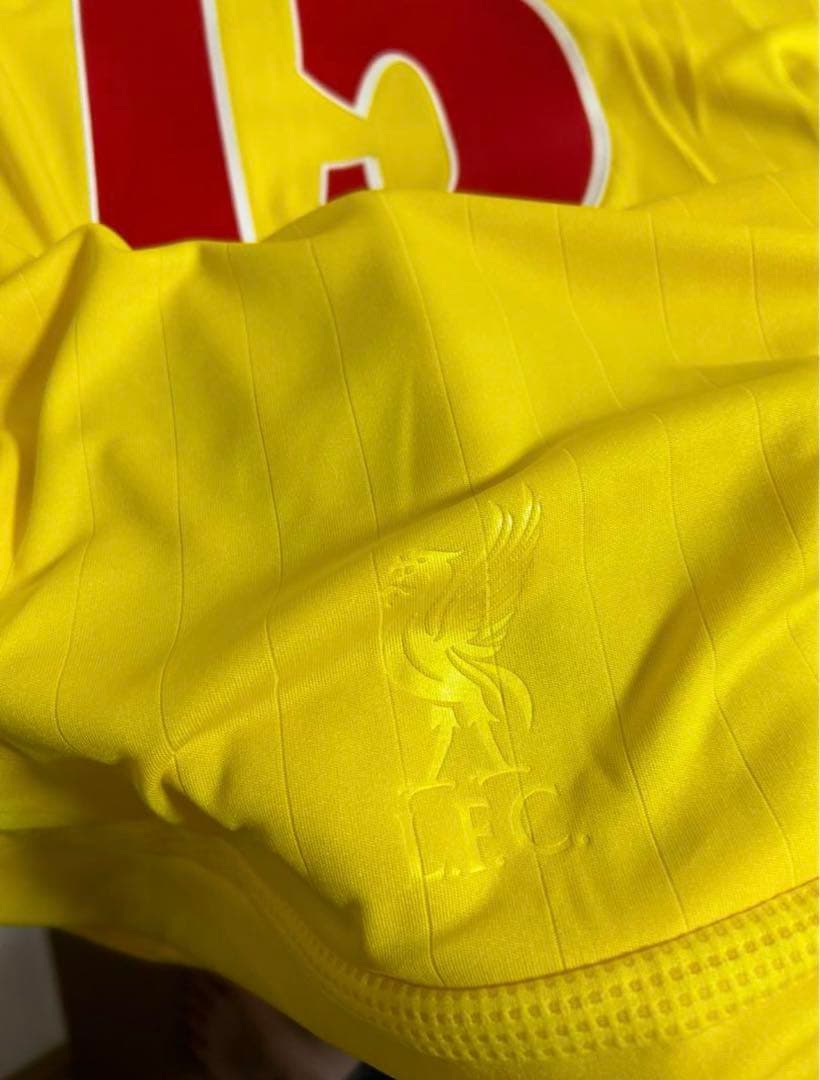 激レア　リバプール 06/07 アウェイ長袖ユニフォーム タグ付新品　クラウチ