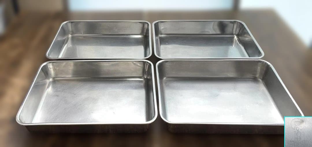 クローバー 18-8 角バット 6枚取×1・8枚取×2・10枚取×4 計7点