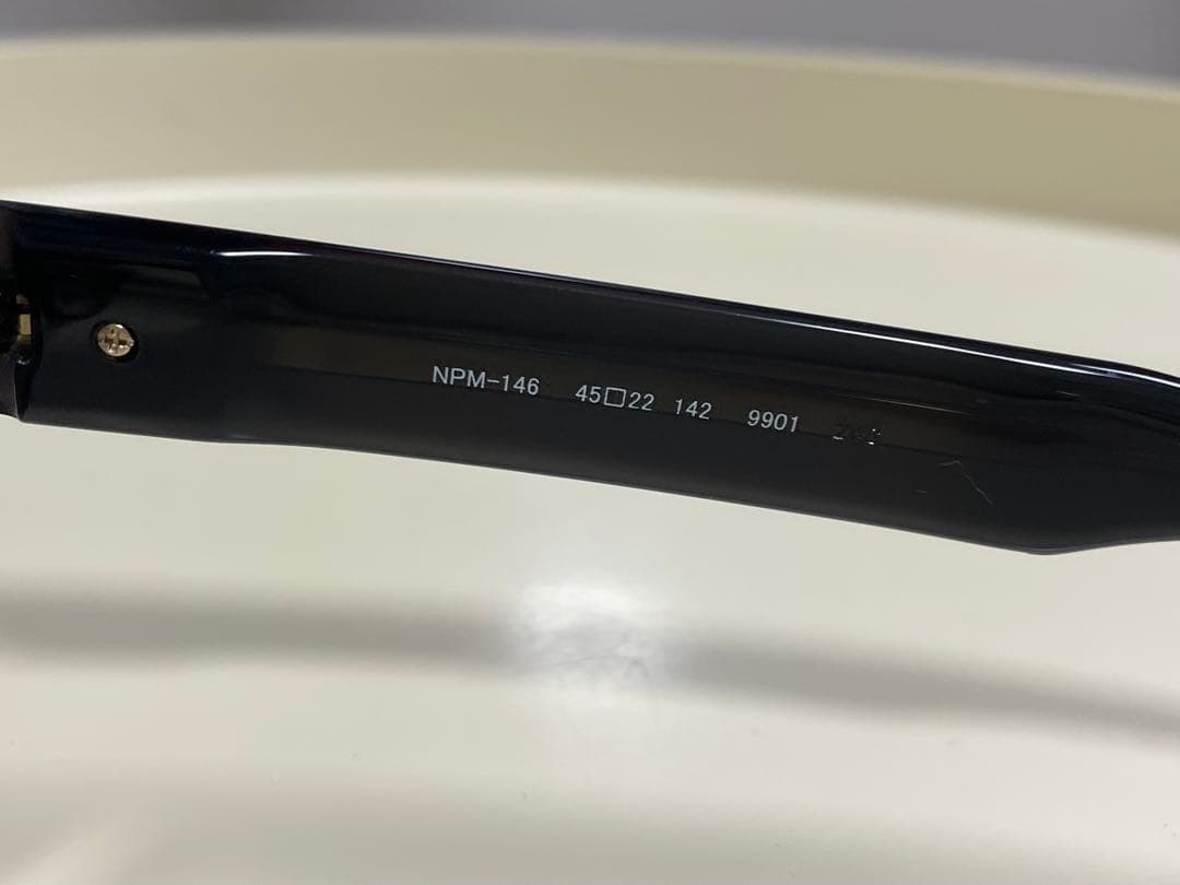 999.9 フォーナインズサングラス 美品 NPM-146