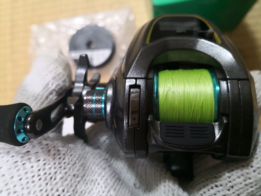 ダイワ LIGHT SW X IC L SS 別途新品PEライン付き 左ハンドル