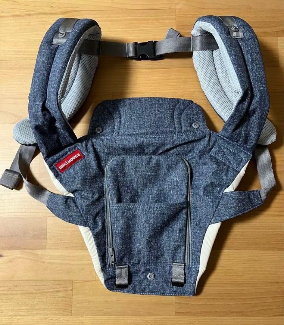 Miki House x POGNAE ベビーキャリア ネイビー