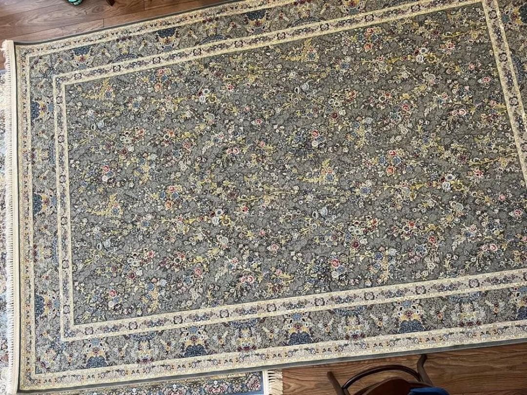 本場イラン産　新品/高級ペルシャ絨毯／超高密度織/カーペット