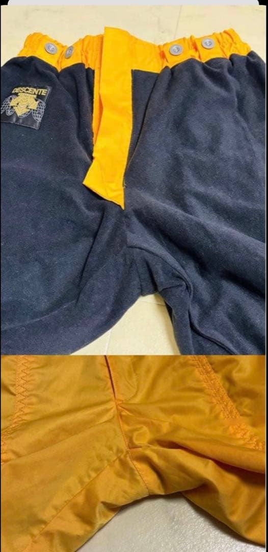 DESCENTE メンズ スキーウェア 上下セット M デサント スノボ 女性に