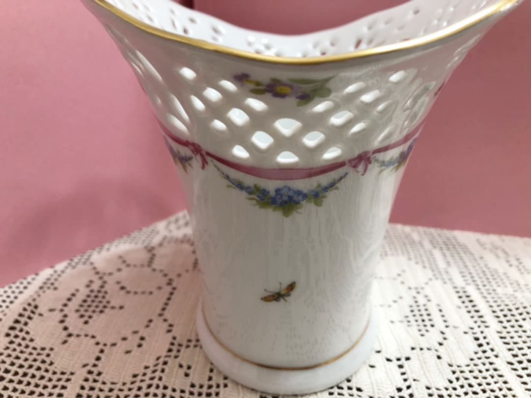 オスカーデラレンタ　アントワネット　フラワーベース　　旧西ドイツ製　花瓶